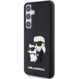 Karl Lagerfeld nakładka do Samsung Galaxy S24+ KLHCS24M3DRKCNK czarna HC 3D RUBBER KC NFT