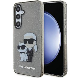 Karl Lagerfeld nakładka do Samsung Galaxy S24+ KLHCS24MHNKCTGK czarna HC IML GLIT NFT K&C