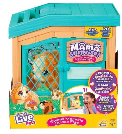 Maskotka Little Live Pets Mama Surprise Świnki Morskie