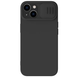 Nillkin Camshield Silky Magnetic Silicon Iphone 15 , BLACK / CZARNY