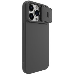 Nillkin Camshield Silky Magnetic Silicon Iphone 15 Pro Max , BLACK / CZARNY