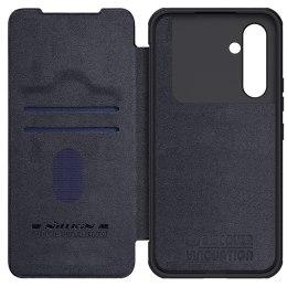 Nillkin Qin Pro Leather Case Samsung A54 5G, BLACK / CZARNY