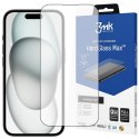 Szkło hartowane do Apple iPhone 15 - 3mk HardGlass Max™