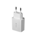 Devia ładowarka sieciowa Smart 2x USB 2,4A biała + kabel USB-C