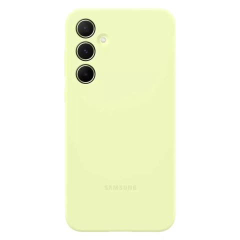 Etui Samsung Silicone Case EF-PA556TMEGWW do Samsung Galaxy A55 - zielone