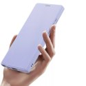 Etui Dux Ducis Skin X Pro do Samsung S24 Ultra z magnetycznym ringiem i klapką - fioletowe