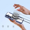 Etui Dux Ducis Skin X Pro do Samsung S24 z magnetycznym ringiem i klapką - niebieskie