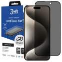 Szkło do Apple iPhone 15 Pro - 3mk HardGlass Max Privacy™