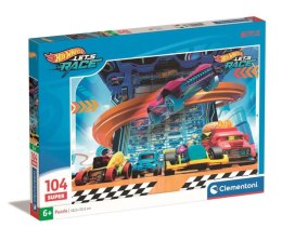 Puzzle 104 elementy Hot Wheels Super Kolor