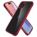 Etui Spigen Ultra Hybrid do Apple iPhone 15 - czerwone