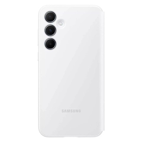 Etui Samsung Smart View Wallet EF-ZA556CWEGWW z klapką do Samsung Galaxy A55 - białe