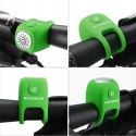 Dzwonek rowerowy Rockbros CB1709GN elektroniczny - zielony