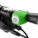 Dzwonek rowerowy Rockbros CB1709GN elektroniczny - zielony