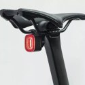 Lampka rowerowa tylna Rockbros Q2S LED z inteligentnym systemem stop + kabel USB-C - USB-A - czarna