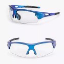 Okulary rowerowe Rockbros 10069 fotochromowe UV400 - niebieskie