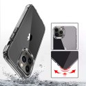 Etui pancerne obudowa ochronna Alogy Hybrid Case do Apple iPhone 13 Pro Max Przezroczyste