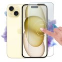 Szkło hybrydowe do Apple iPhone 15 na ekran Alogy Flexi Glass 9H płaskie na ekran