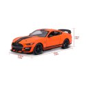 Model kompozytowy 2020 Mustang Shelby GT500 pomarańczowy 1:24