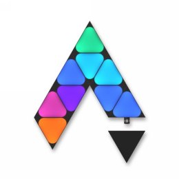 Nanoleaf Shapes Black Mini Triangles Expansion Pack (10 paneli świetlnych)