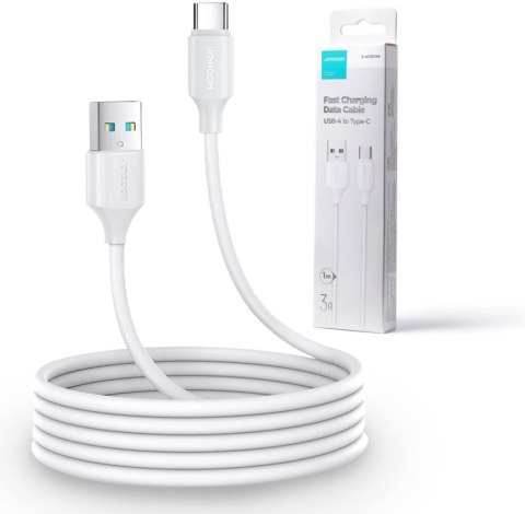 KABEL USB-A / USB-C Joyroom S-UC027A9 200cm 3A W OPLOCIE BIAŁY