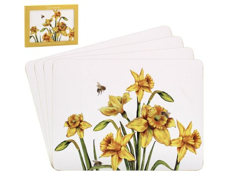 Kpl. 4 podkładek pod talerze - Bee-Tanical Daffodil