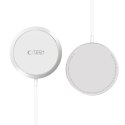 TECH-PROTECT QI15W-A34 MAGNETIC MAGSAFE WIRELESS CHARGER WHITE