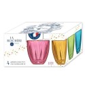 SET/4 LILY TUMBLER 4 COLORS