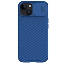 Pancerne etui Nillkin CamShield Pro Magnetic Case do iPhone 15 Plus z osłoną na aparat - niebieskie