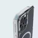 Pancerne etui z MagSafe Nillkin Nature Pro Magnetic do iPhone 15 Pro - niebieskie
