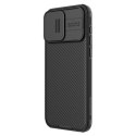 Pancerne etui Nillkin CamShield Pro Magnetic Case do iPhone 15 Pro Max z osłoną na aparat - czarne