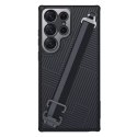 Nillkin Strap Case etui do Samsung Galaxy S23 Ultra pancerny pokrowiec z paskiem na rękę czarne