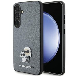 Karl Lagerfeld nakładka do Samsung Galaxy S24+ KLHCS24MPSAKCMPG szara HC SAFFIANO KC PIN