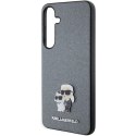 Karl Lagerfeld nakładka do Samsung Galaxy S24+ KLHCS24MPSAKCMPG szara HC SAFFIANO KC PIN