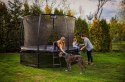 Trampolina Ogrodowa Jumpi 487cm/16FT Maxy Comfort Plus Czarna Z Wewnętrzną Siatką