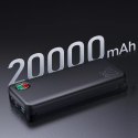 Powerbank Joyroom JR-L015 20000mAh 22.5W z kablami USB-C Lightning - czarny