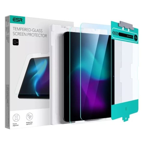 Szkło hartowane ESR Tempered Glass 2-pack do Apple iPad Pro 11 5 / 2024 Clear