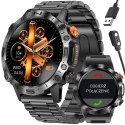 SMARTWATCH MĘSKI GRAVITY GT20-1 - AMOLED, DODATKOWY PASEK (sg024a)