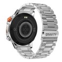 SMARTWATCH MĘSKI GRAVITY GT20-2 - AMOLED, DODATKOWY PASEK (sg024b)