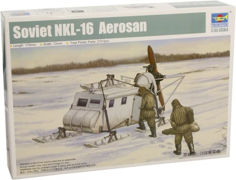 Model plastikowy Soviet NKL-16 Aerosan