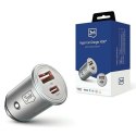 3MK HyperCar Charger 45W Ładowarka samochodowa 1xUSB-A + 1xUSB-C