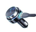 3MK HyperCar Charger Transmiter FM +ładowarka samochodowa - 2xUSB-A + 1 czytnik kart TF + Bluetooth