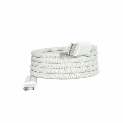 4smarts Kabel USB-C 100W 5A 1.5m magnetycznie zwijany biały/white 541012