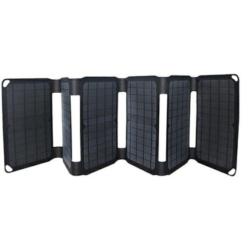 4smarts Panel słoneczny VoltSolar 40W USB-A / USB-C / DC Black 458759