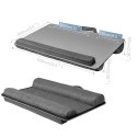 4smarts Poduszka pod laptop ErgoFix WorkPillow grey 458744