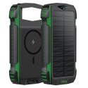 4smarts Powerbank Solarny TitanPack Rugged UltiMag 20000mAh zielony/green 540244