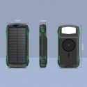 4smarts Powerbank Solarny TitanPack Rugged UltiMag 20000mAh zielony/green 540244