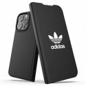 Adidas OR Booklet Case BASIC iPhone 13 Pro / 13 6,1" czarno biały/black white 47095