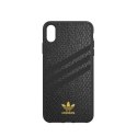 Adidas OR Moulded PU SNAKE iPhone Xs Max czarny/black 33930