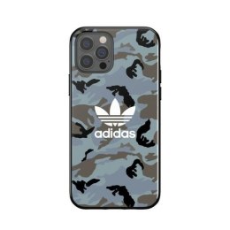 Adidas OR SnapCase Camo iPhone 12/12 Pro niebiesko/czarny 43702