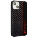 Audi Carbon Fiber Stripe iPhone 14 / 15 / 13 6.1" czarny/black hardcase AUS-TPUPCIP14-R8/D1-BK